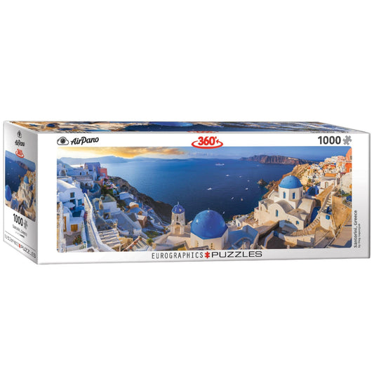 Toys Panorama Puzzle 1000 Pieces - Santorini Greece