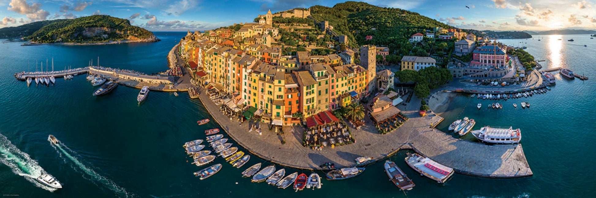 Toys Panorama Puzzle 1000 Pieces - Porto Venere - Italy