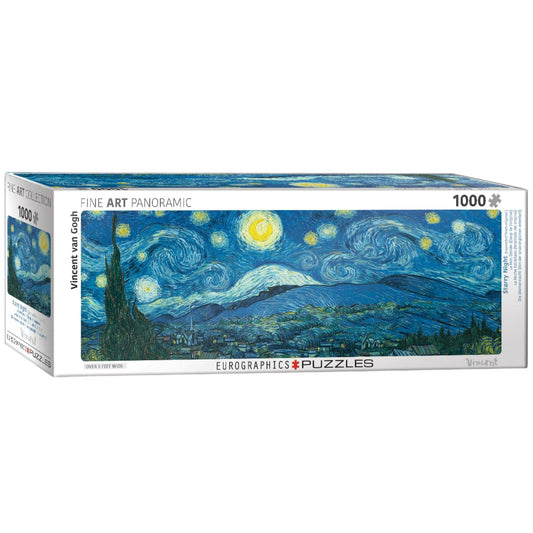 Toys Panorama Puzzle 1000 Pieces - van Gogh, Vincent: Starry Night Panorama