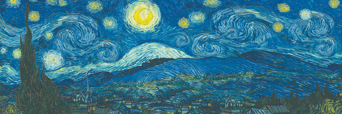 Toys Panorama Puzzle 1000 Pieces - van Gogh, Vincent: Starry Night Panorama