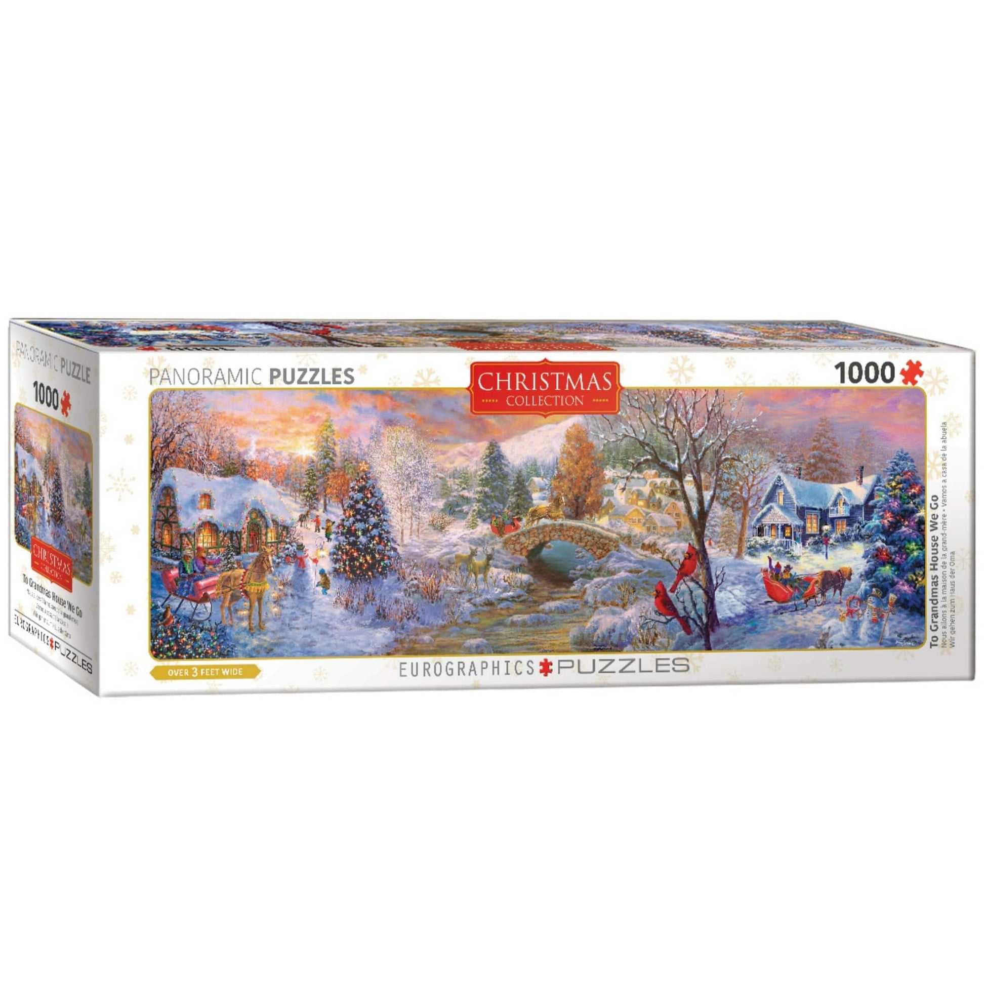 Toys Puzzle Panorama da 1000 Pezzi - To Grandma's House We Go