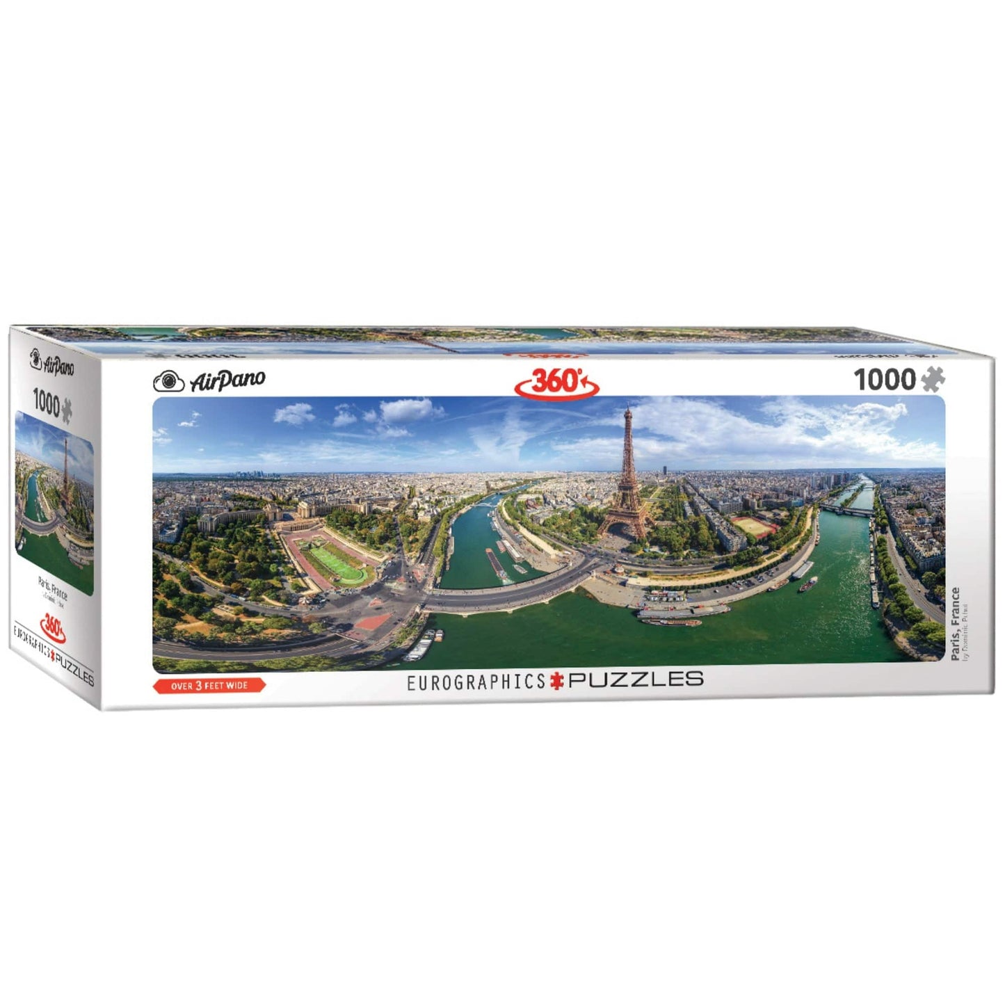 Toys Panorama Puzzle 1000 Pieces - Paris France