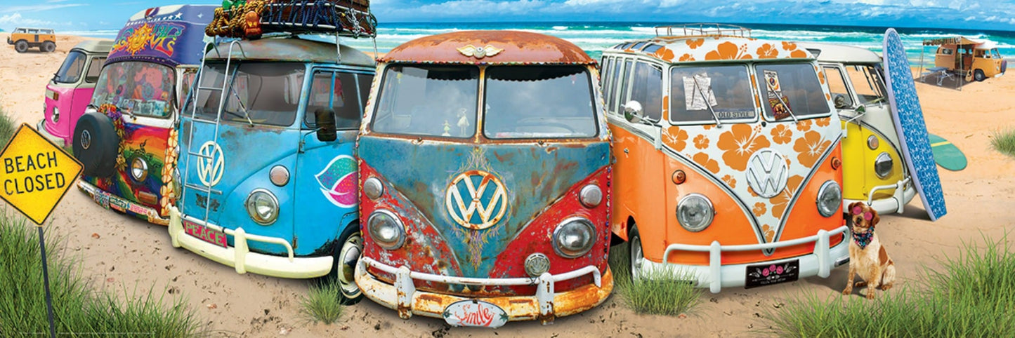 Toys Puzzle Panorama da 1000 Pezzi - VW Bus - KombiNation