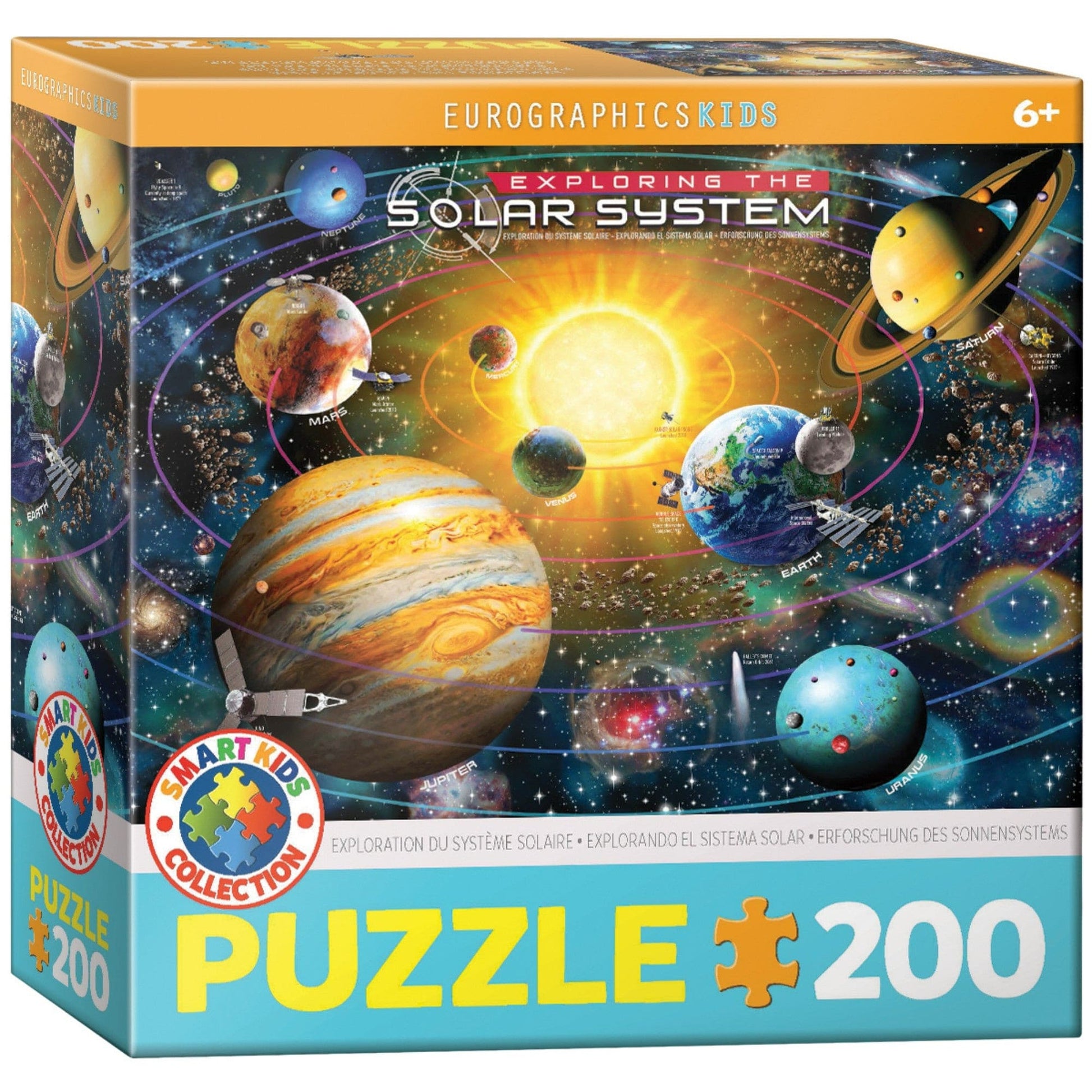 Toys Puzzle da 200 Pezzi -  Exploring the Solar System 200 -Piece Puzzle