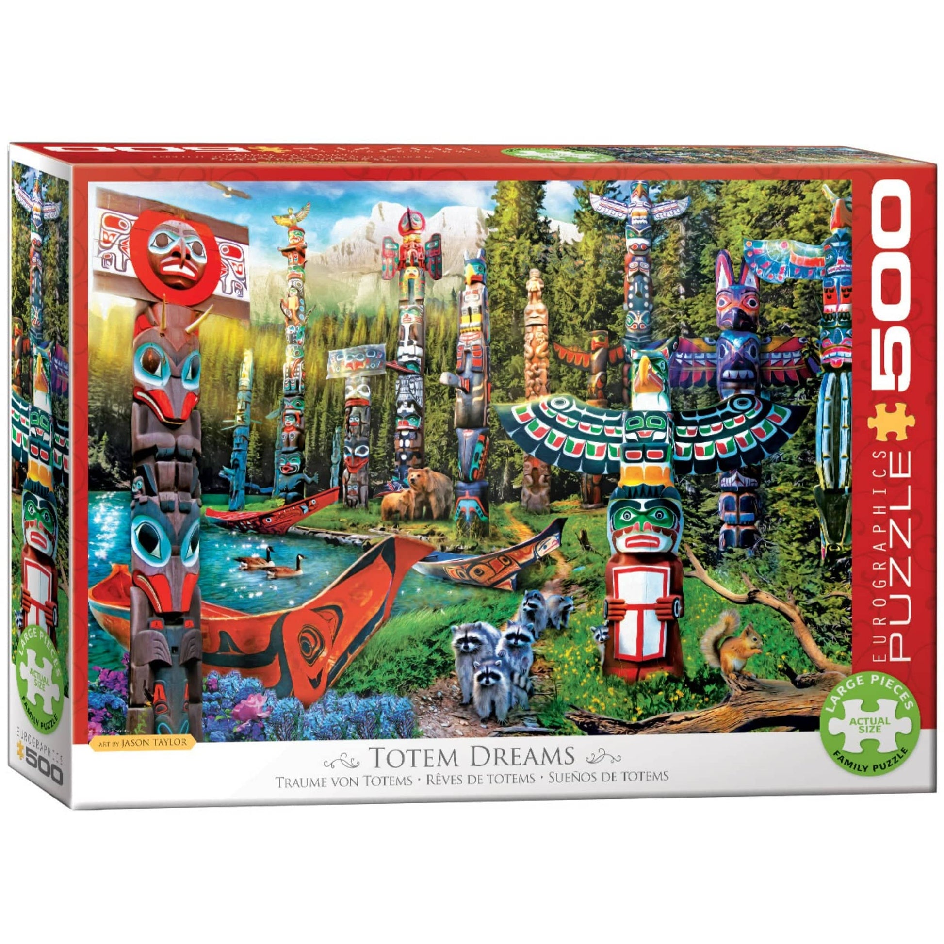 Toys 500 Piece Puzzle - Canadian Dream