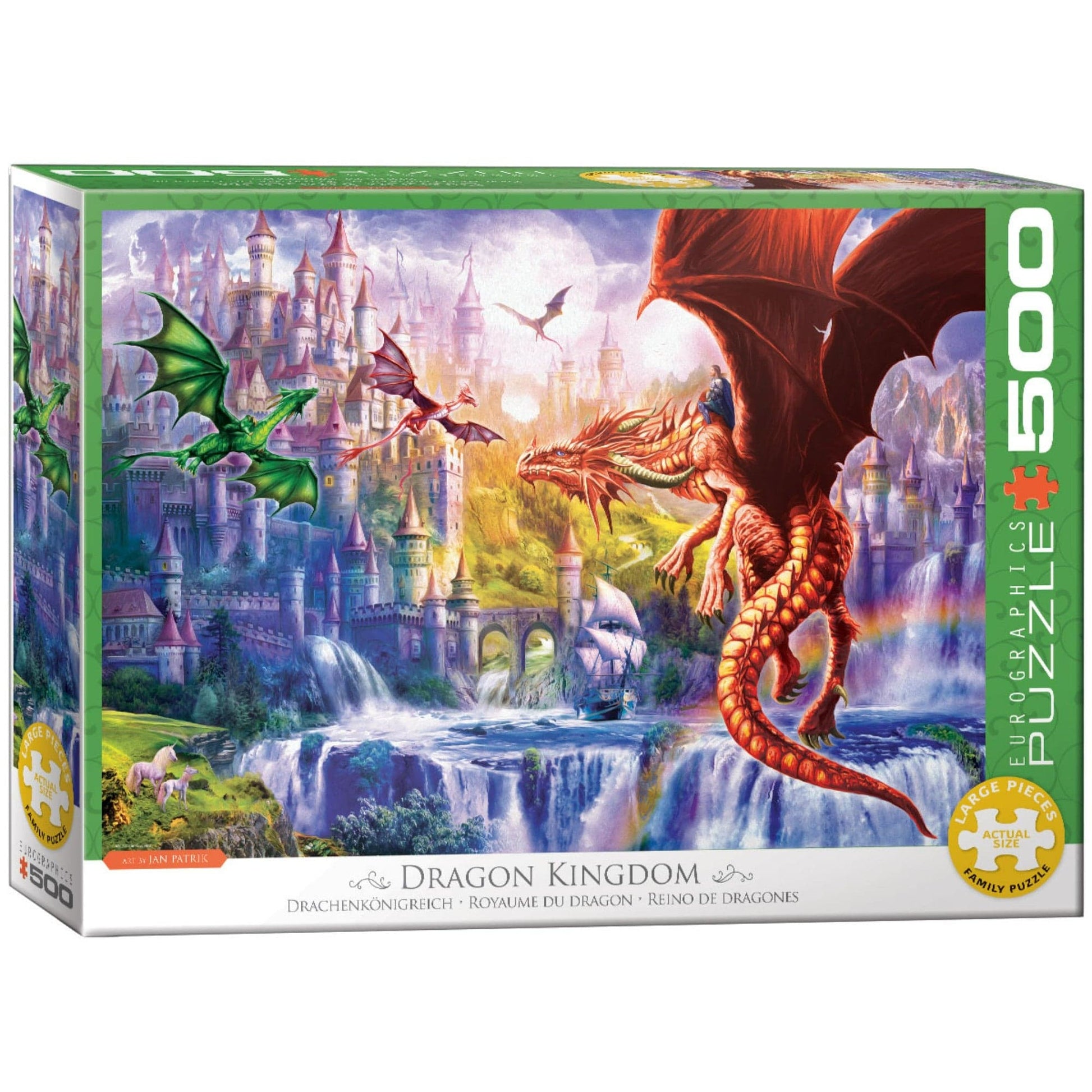 Toys 500 Piece Puzzle - Dragon Kingdom