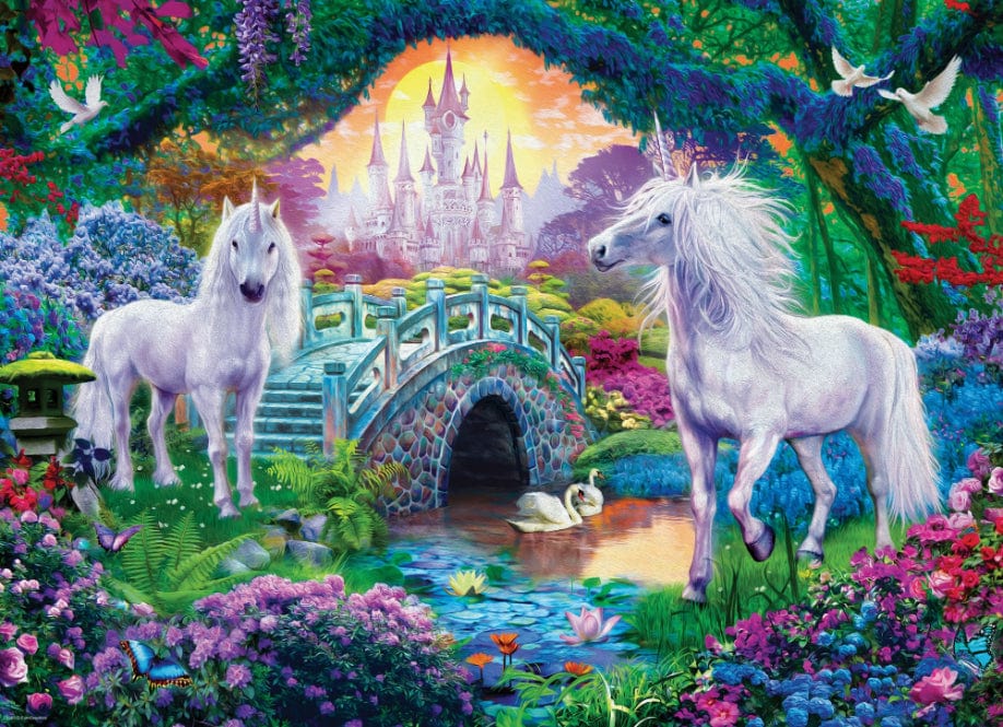 Toys 500 Piece Puzzle - Unicorn Fairy Land