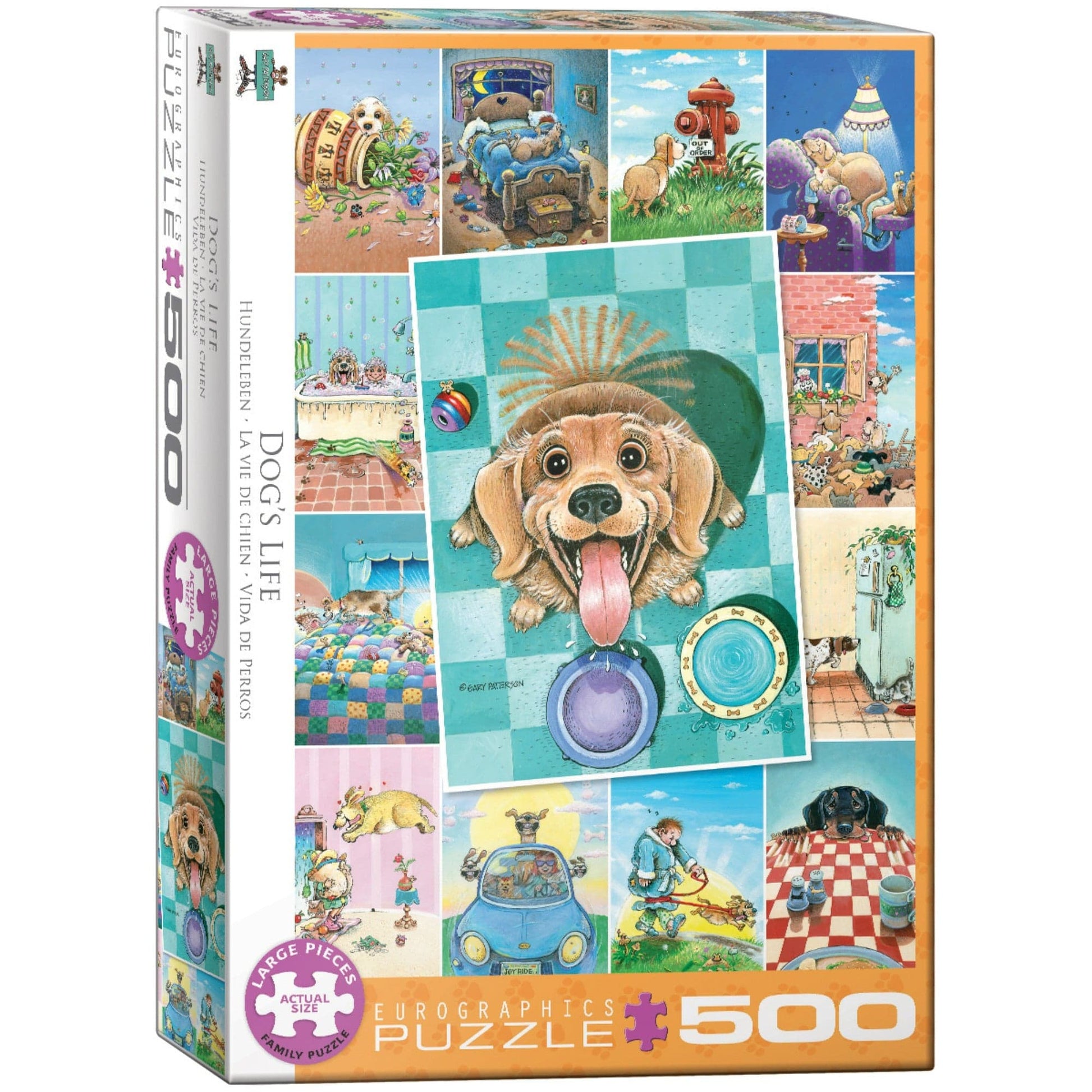 Toys Puzzle da 500 Pezzi - Garry Patterson: Dog's Life by Gary Patterson