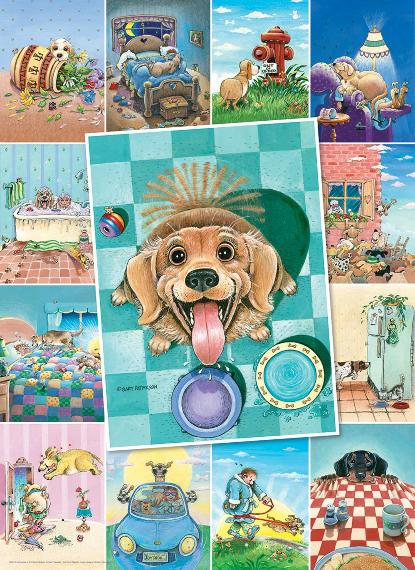 Toys Puzzle da 500 Pezzi - Garry Patterson: Dog's Life by Gary Patterson