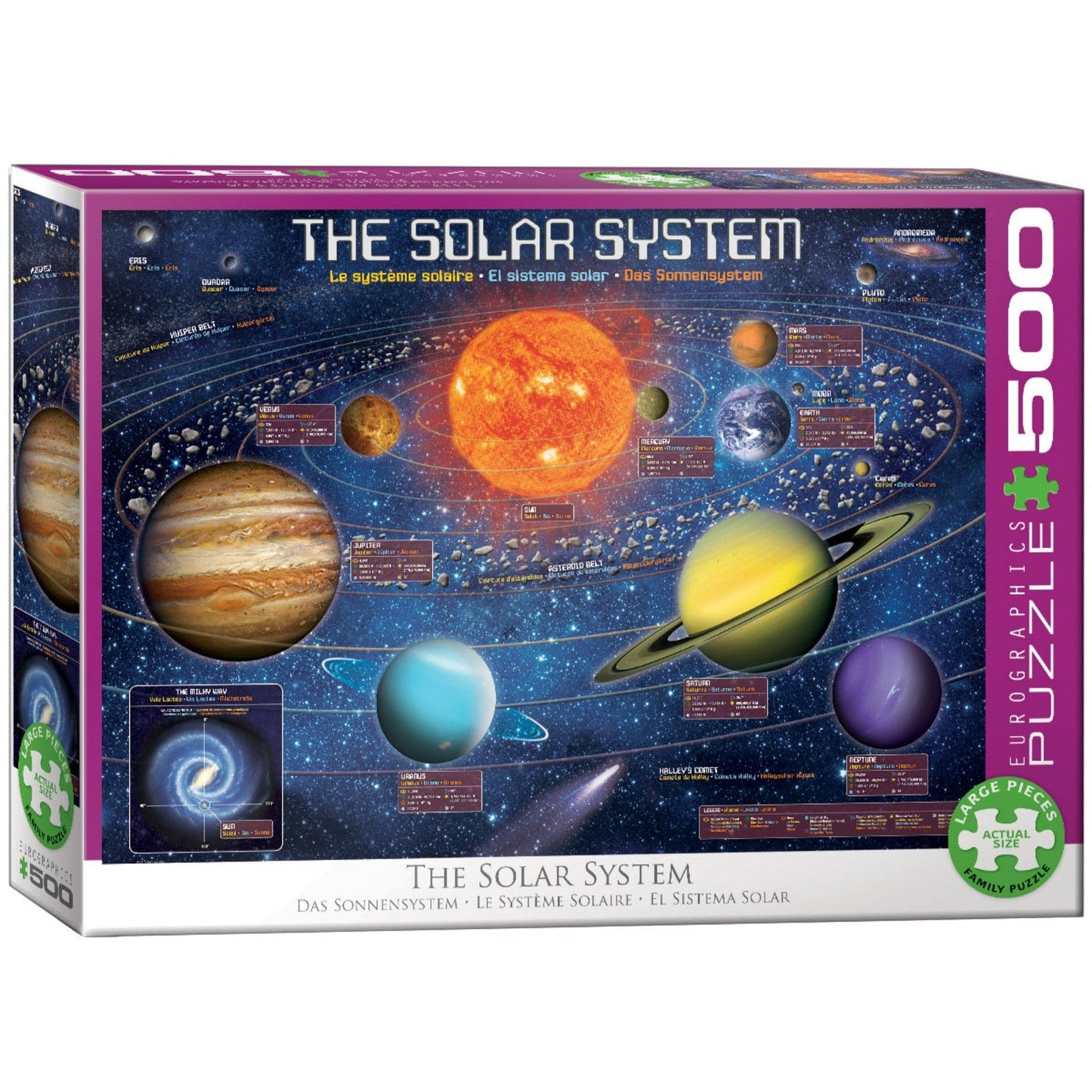 Toys Puzzle da 500 Pezzi - The Solar System Illustrated