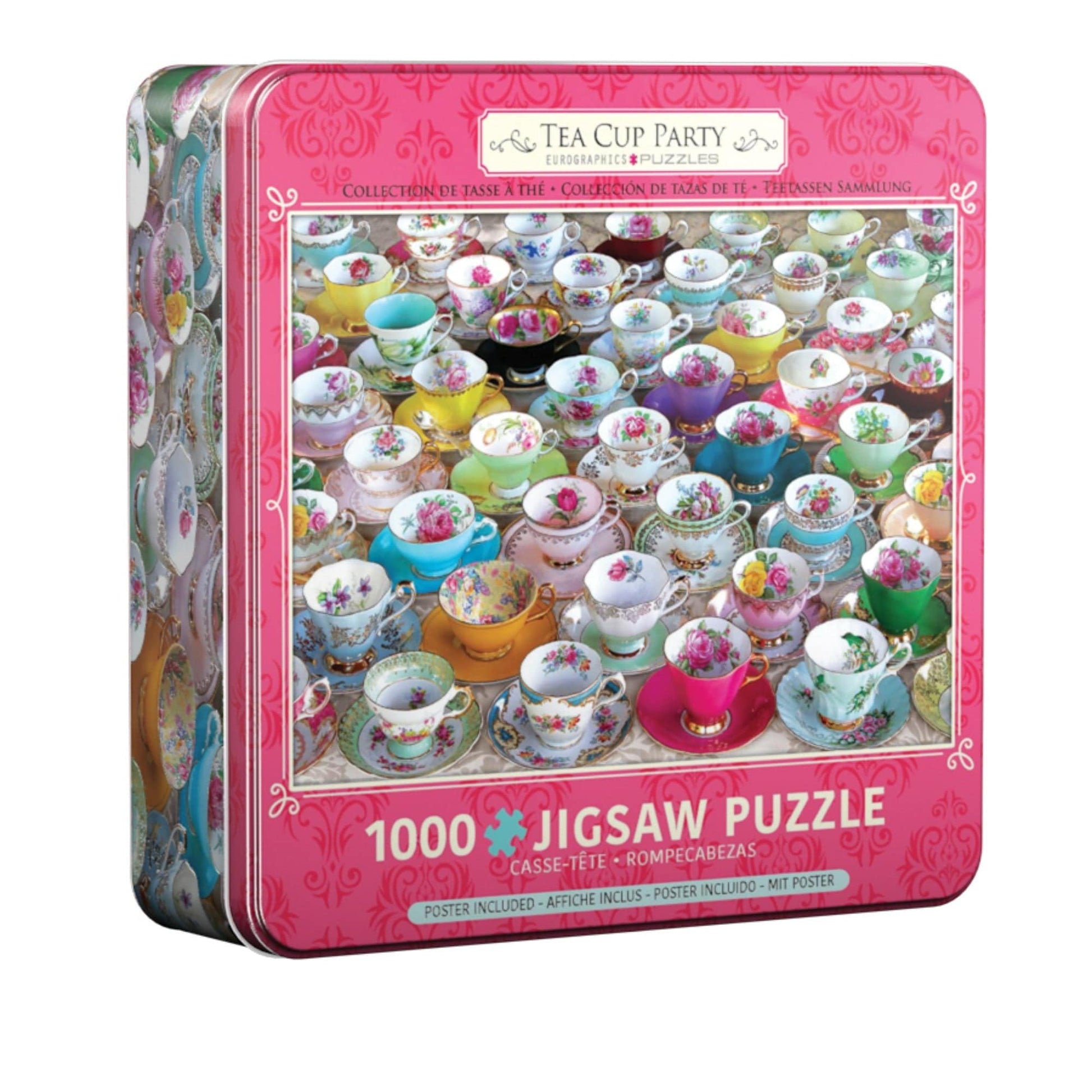 Toys Puzzle da 1000 Pezzi - Tin Box: Tin 1000 - Tea Cup Party