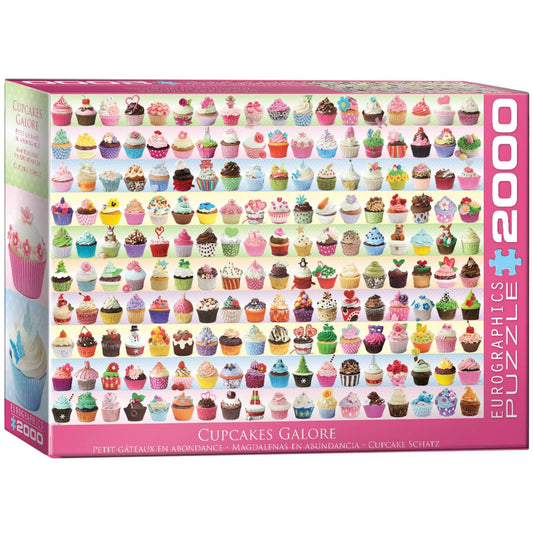 Toys 2000 Piece Puzzle - Cupcakes Galore