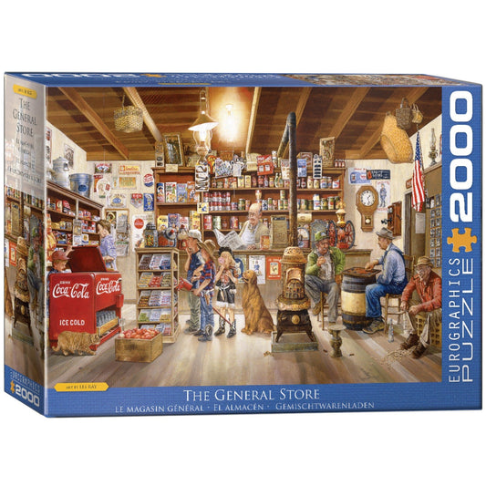 Toys 2000 Piece Puzzle - The General Store by Les Ray