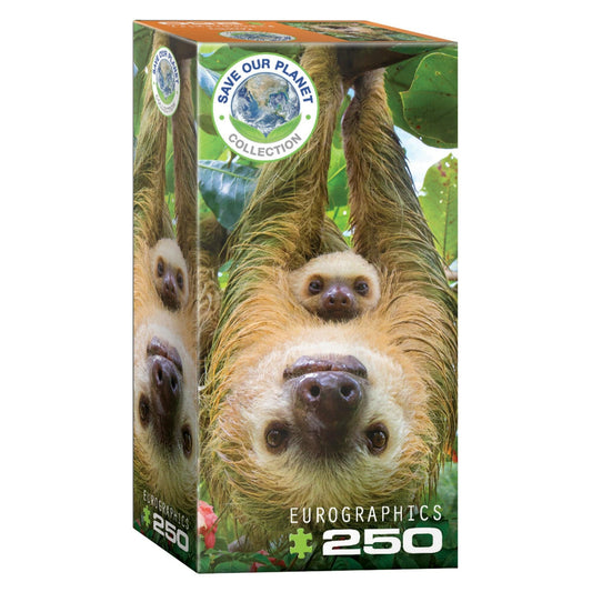 Toys 250 Piece Puzzle - Sloths