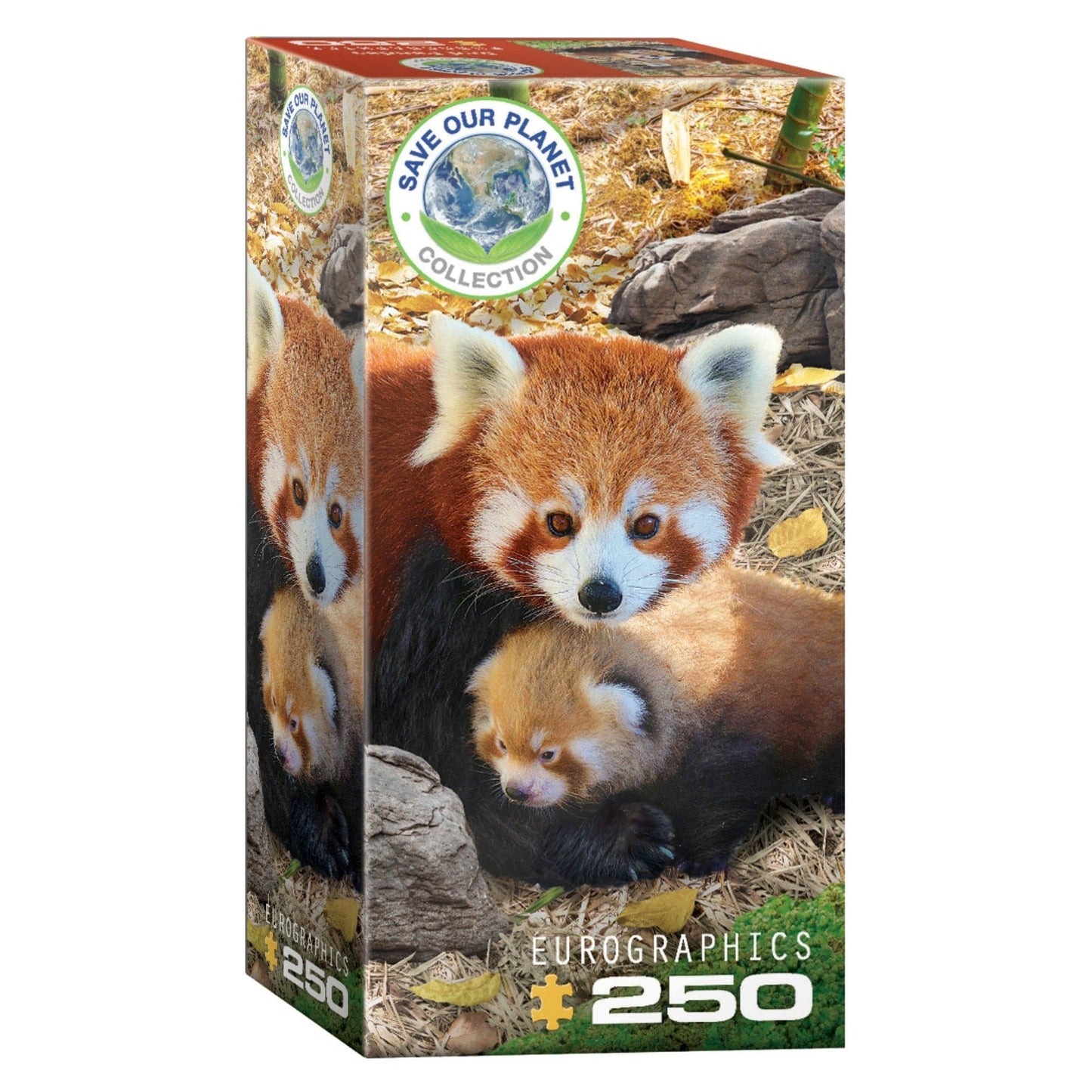 Toys 250 Piece Puzzle - Red Pandas