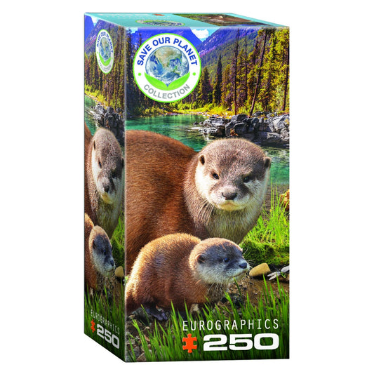 Toys 250 Piece Puzzle - Otters