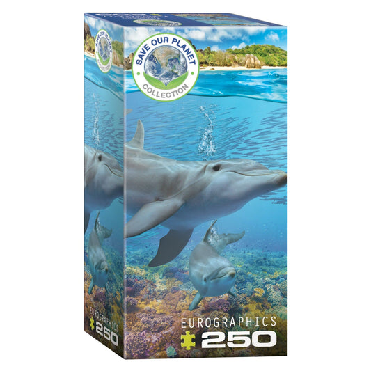 Toys 250 Piece Puzzle - Dolphins