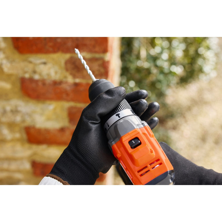 Bricocenter BLACK&DECKER 18V IMPACT DRILL, 1 2.0AH BATTERY, CHARGER