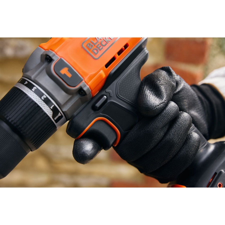 Bricocenter BLACK&DECKER 18V IMPACT DRILL, 1 2.0AH BATTERY, CHARGER