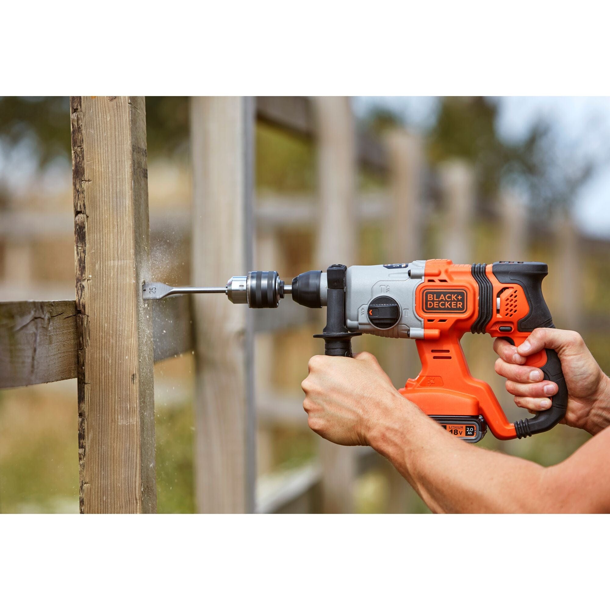 Bricocenter 18V 2AH IMPACT HAMMER + 1 BATTERY, 1.2J
