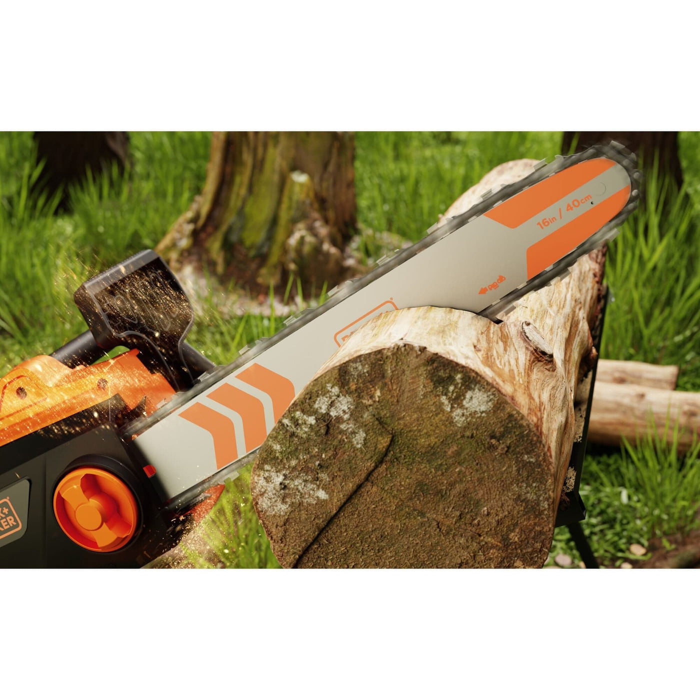 Bricocenter BLACK AND DECKER CORDED ELECTRIC SAW 2000W 40CM BAR