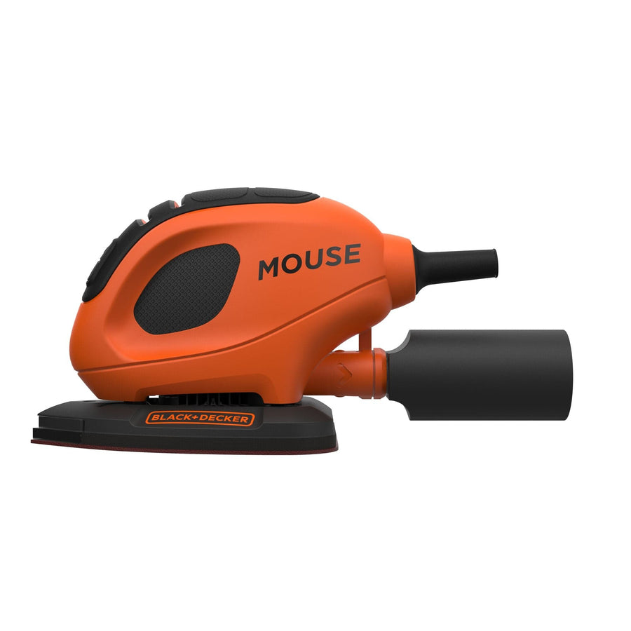 Bricocenter MOUSE SANDER BLACK+DECKER BEW230BC-QS 55W SANDING PAD 105 MMQ + VACUUM ATTACHMENT