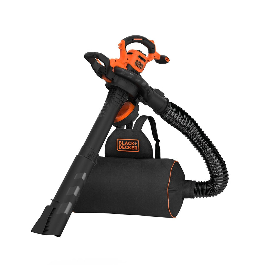 Bricocenter BLACK AND DECKER VACUUM SHREDDER BLOWER 3000 WATT METAL FAN