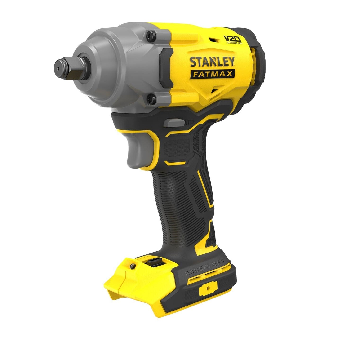 Bricocenter STNALEY FATMAX BRUSCHLESS 20V CORDLESS IMPACT DRILL WITHOUT BATTERY AND CHARGER