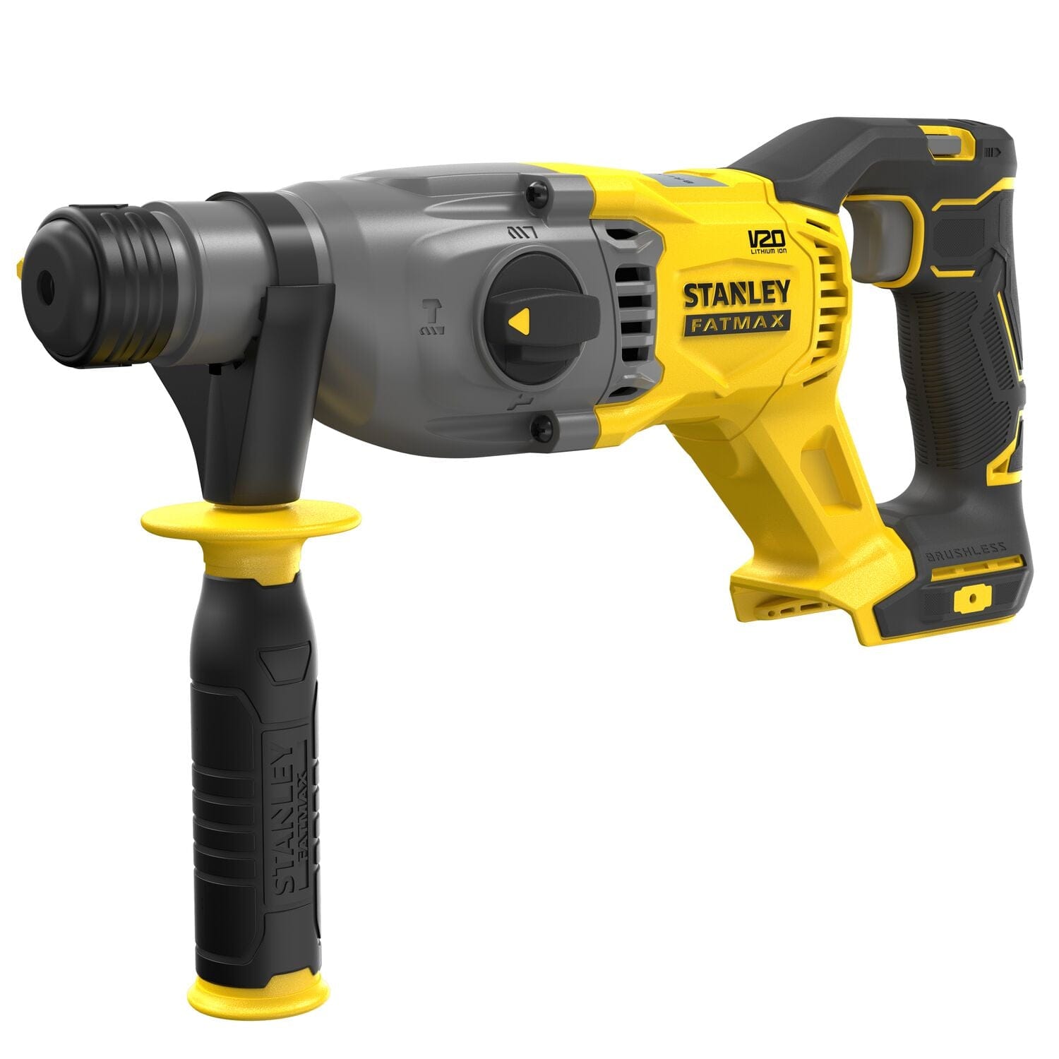 Bricocenter STANLEY FATMAX 20V POWER DRILL, MADRINO SDS PLUS, WITHOUT BATTERY AND CHARGER