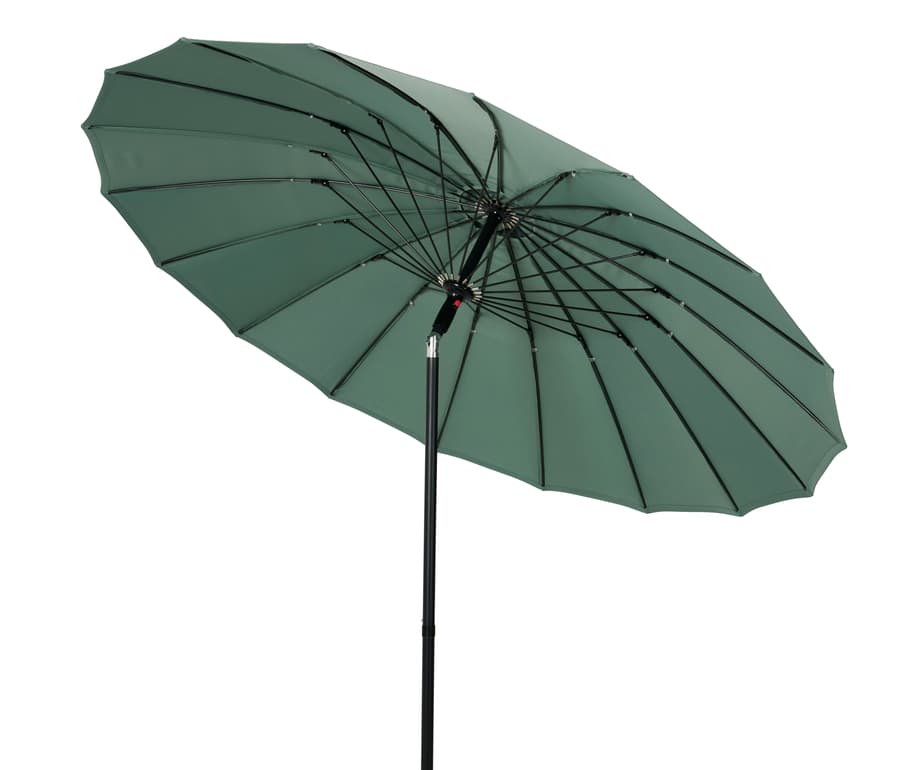 FLORIA Khaki umbrella, H 238 cm - Ø 258 cm