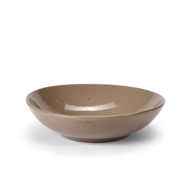 TERRA SOUP PLATE Ø21CM TAUPE