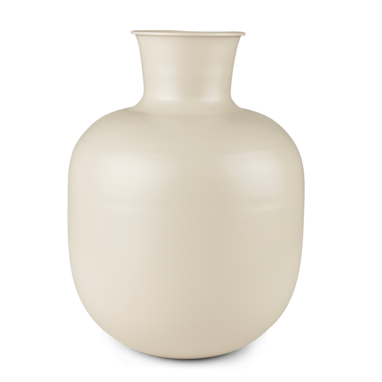 ADDO VASE 40CM CREAM