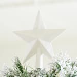 STAR White tip, H 20 cm - Ø 19 cm
