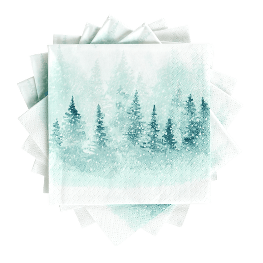 WINTERIDYLL 20 NAPKINS 33X33