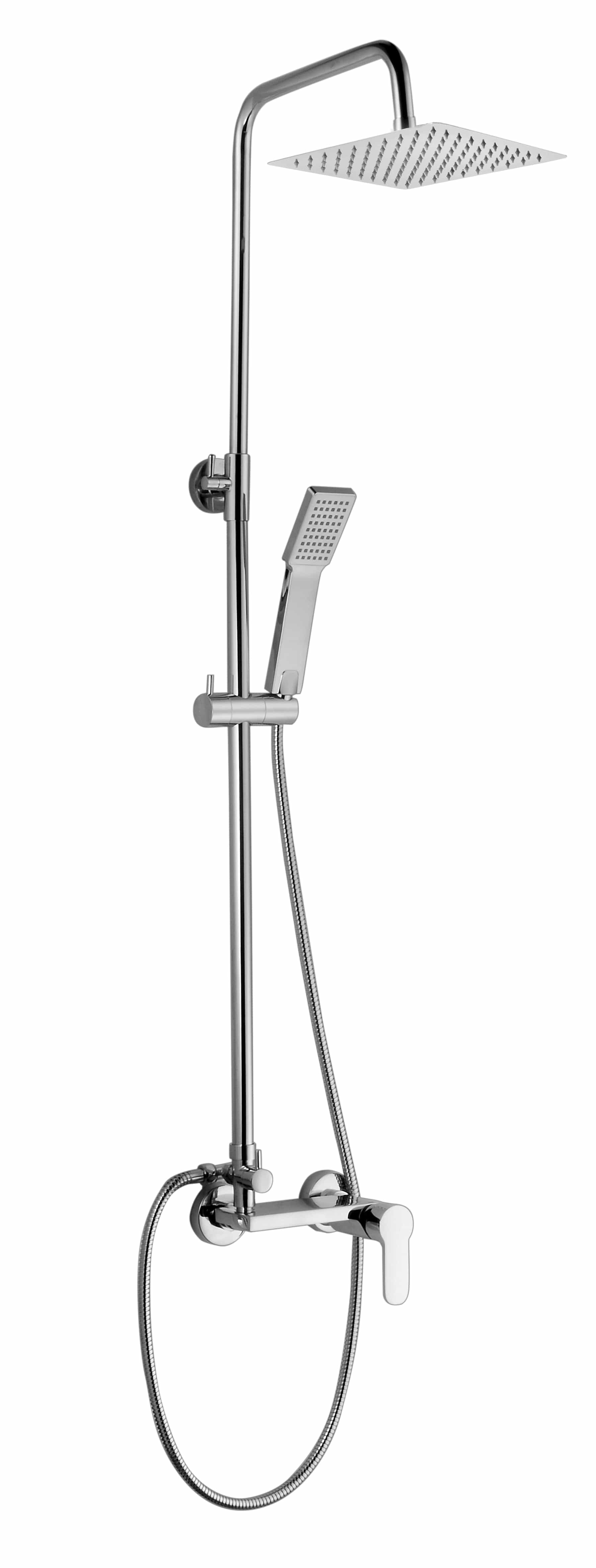 Bricocenter KIT DOCCIA CON MISCELATORE ELNATH CROMO