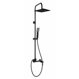 ELNATH SHOWER KIT BLACK -MIXER-BRACKET - OVERHEAD SHOWER 20 X 20 - HAND SHOWER 1 GE