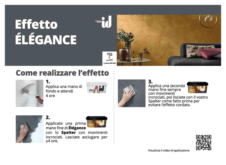 Bricocenter PITTURA MURALE ELE'GANCE DAMAS 2LT