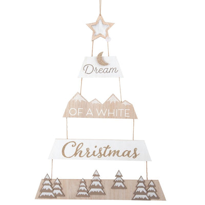 Hanging Christmas tree decoration - best price from Maltashopper.com M197027