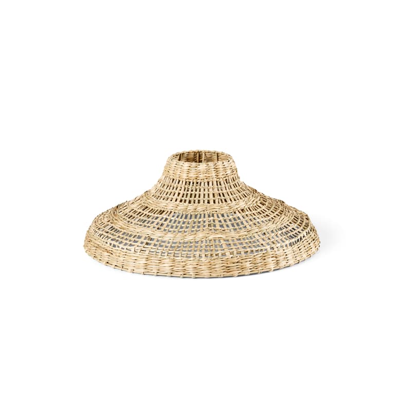 Casa JAVA Natural lampshade, H 15 cm - Ø 40 cm