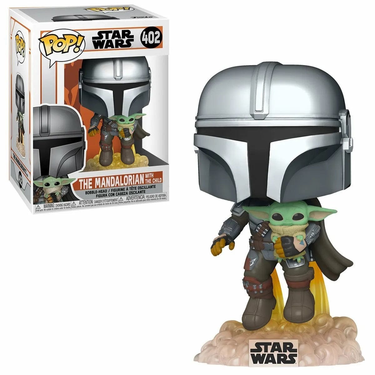 Toys POP Star Wars: The Mandalorian- Mando Flying w/Jet