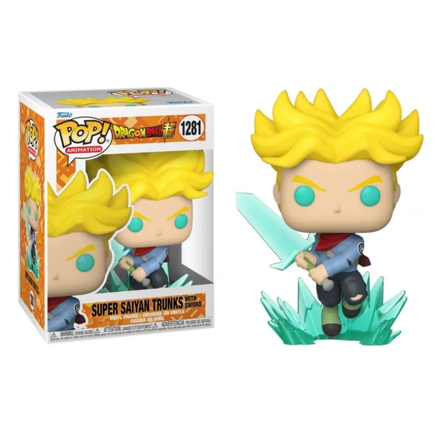 Toys POP Animation: DBS- SS Trunks w/ Sword