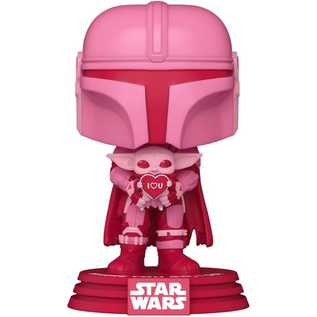 POP Star Wars: Valentines S2- Mando w/Grogu