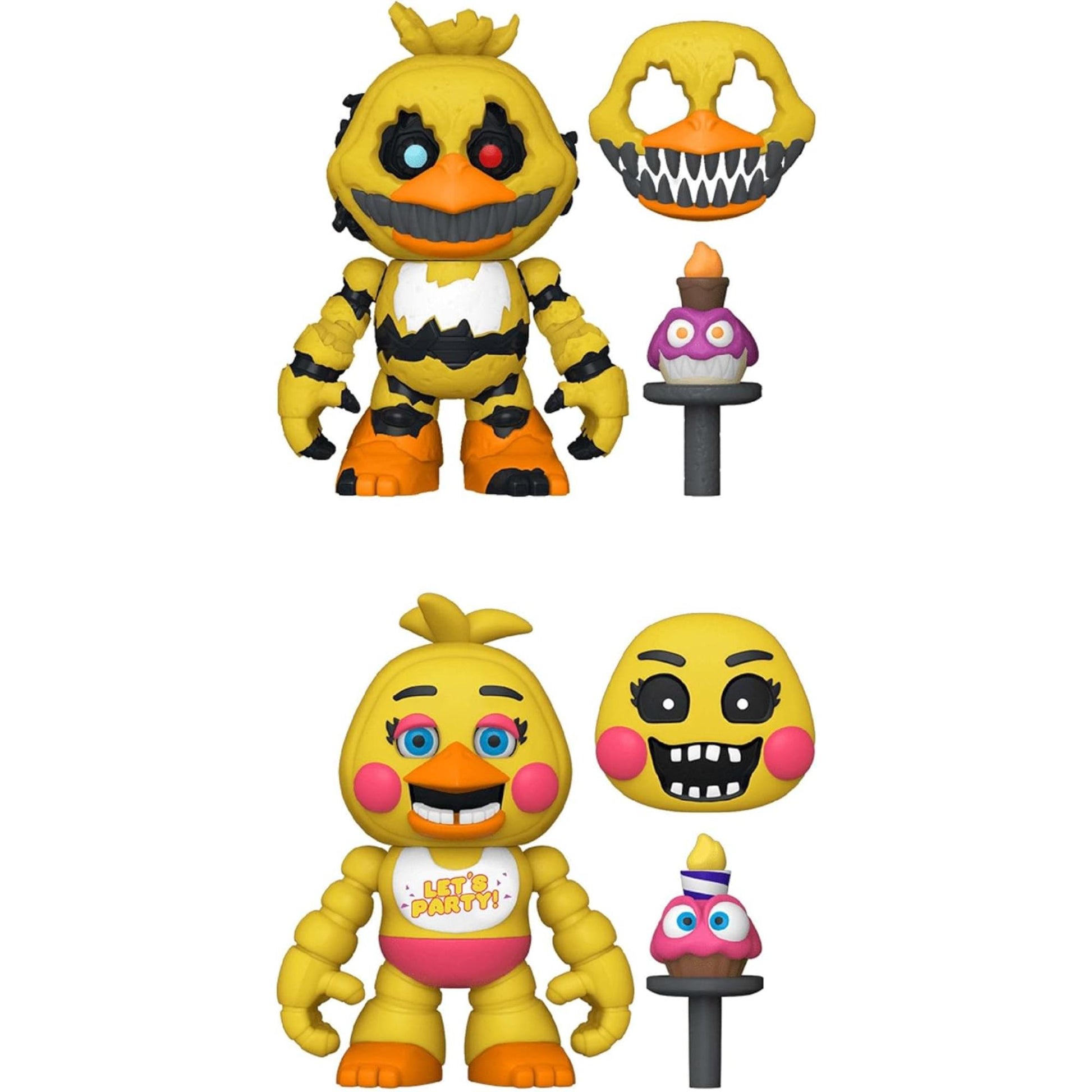 FNAF Snap: Nightmare Chica & Toy Chica 2PK