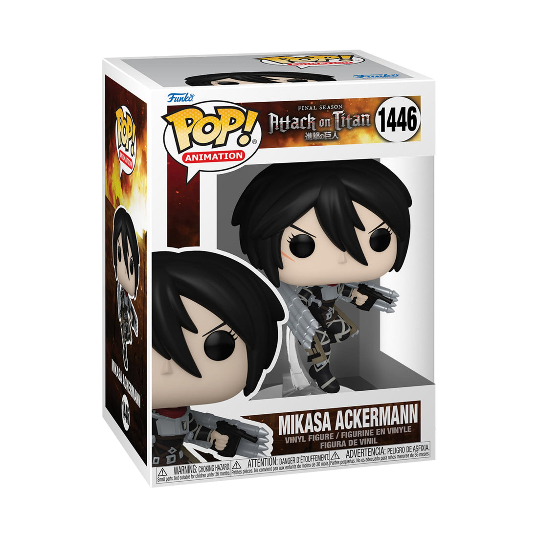 POP Animation: AoT S5- Mikasa Ackerman