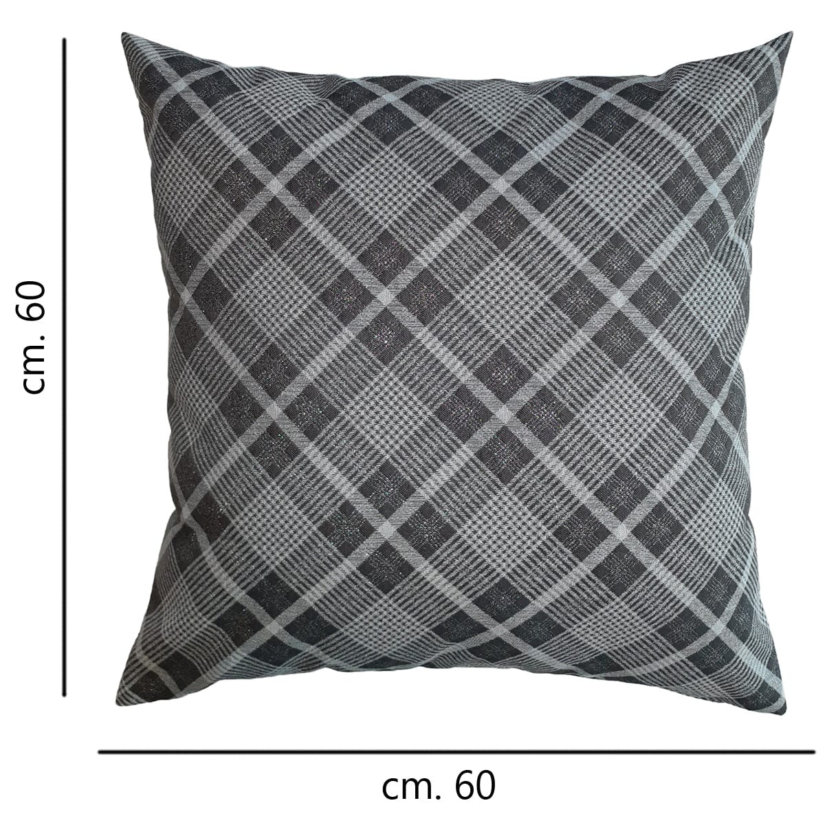 Bricocenter FODERA GRUIDA GRIGIO SCURO 60X60 CM