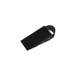 DOORSTOP WITH BLACK HANDLE HEIGHT 32 MM WIDTH 48 MM COLOUR BLACK