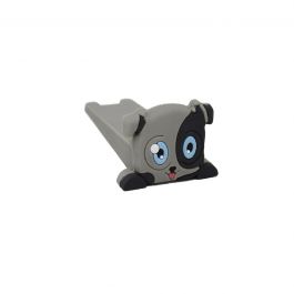 SILICONE DOG DOORSTOP L4.5 H3CM