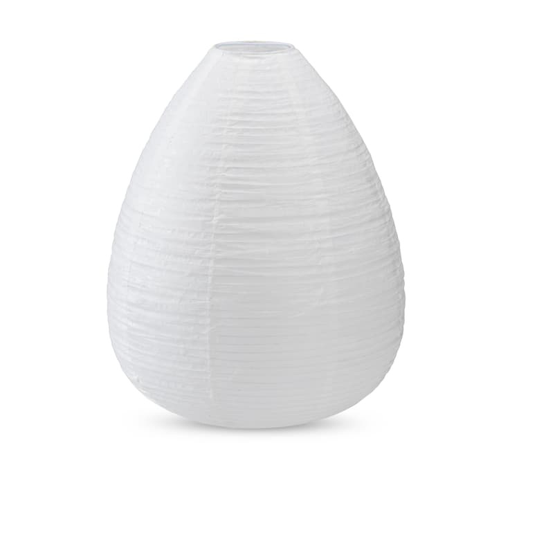 AREL Antique white lampshade, H 37,5 cm - Ø 30 cm