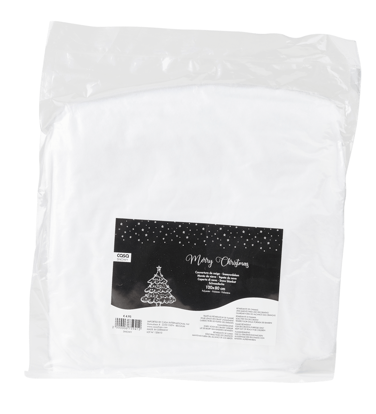 Casa SNOWY SNOW BLANKET 120X80