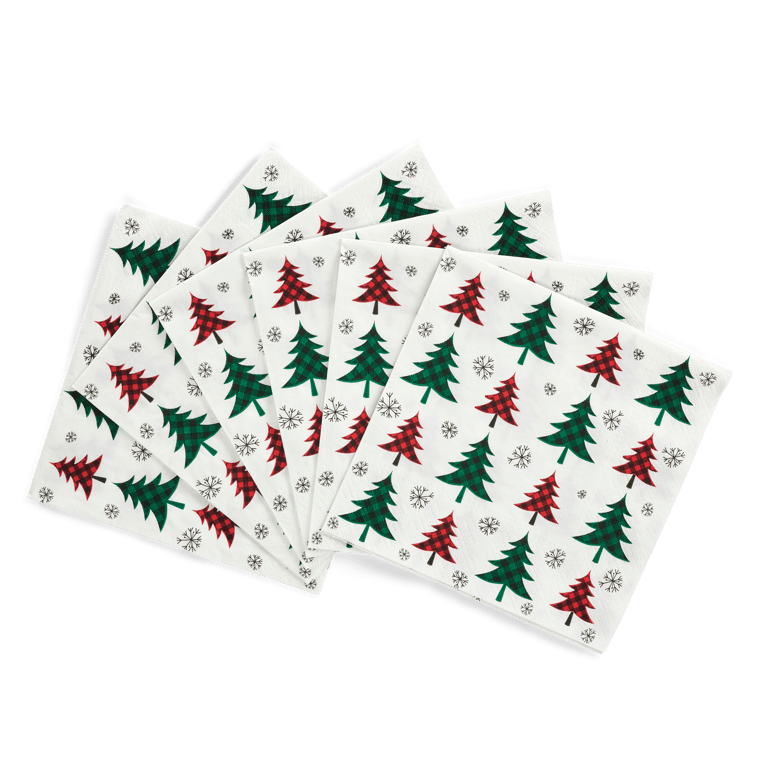 Casa TREE CHECK 20 NAPKINS 33X33